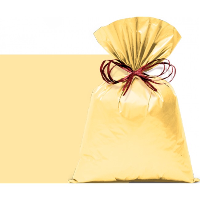SACO PEROLADO AMARELO PASTEL 25X37 C/50